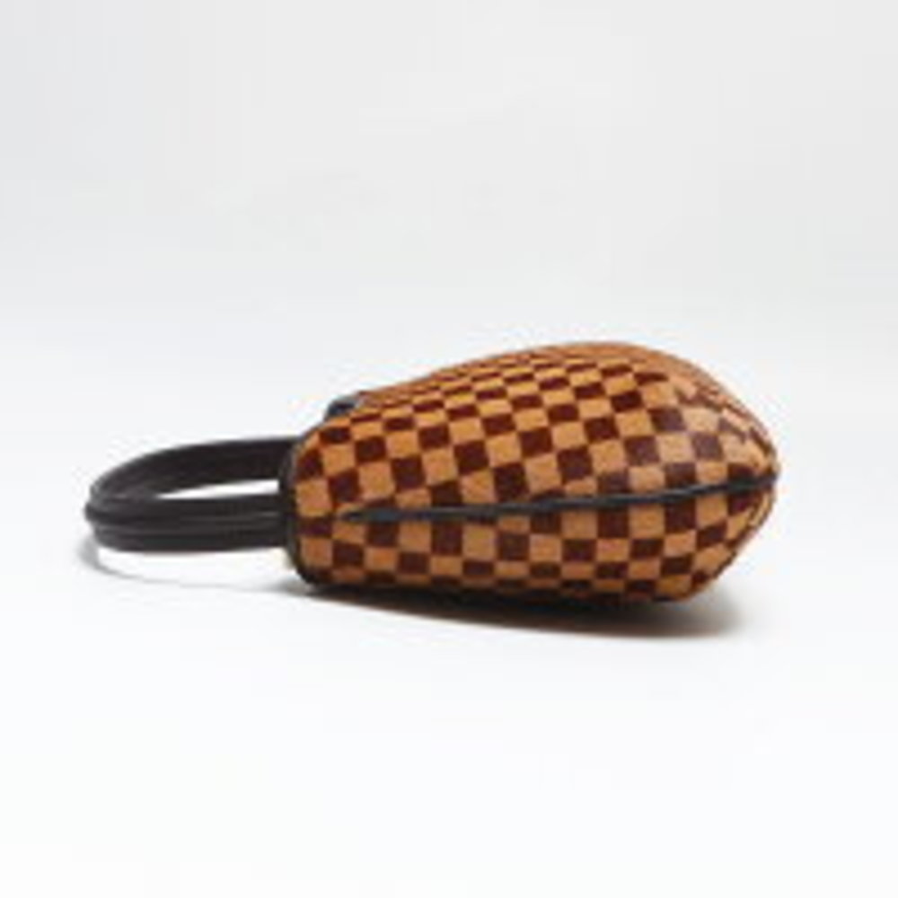 LOUIS VUITTON Damier Sauvage Tiger Handbag Brown - Picture 3 of 12